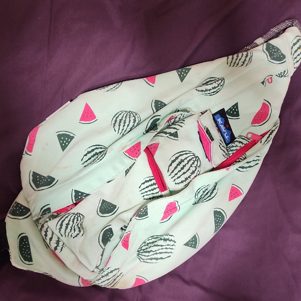 Kavu Watermelon Pattern Sling Bag